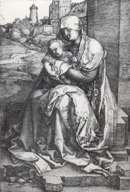 Albrecht Durer The Virgin by the Wall France oil painting art